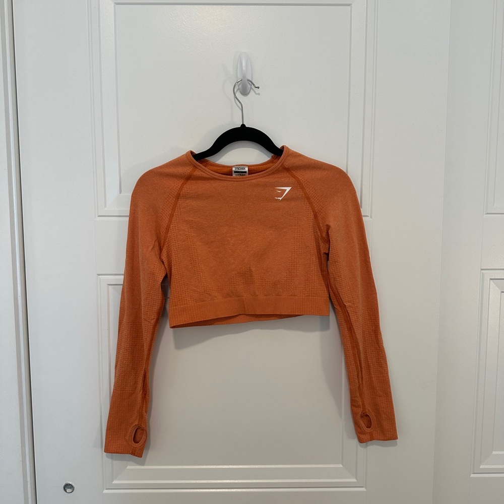 Gymshark Long Sleeve Crop Top - Picture 1 of 4